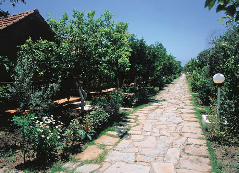 Ozlem Garden Hotel Side Exterior photo